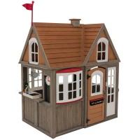 Casuta de Joaca Greystone Cottage Playhouse -casa de exterior pentru copii Casuta de Joaca Greystone Cottage Playhouse -casa de exterior pentru copii